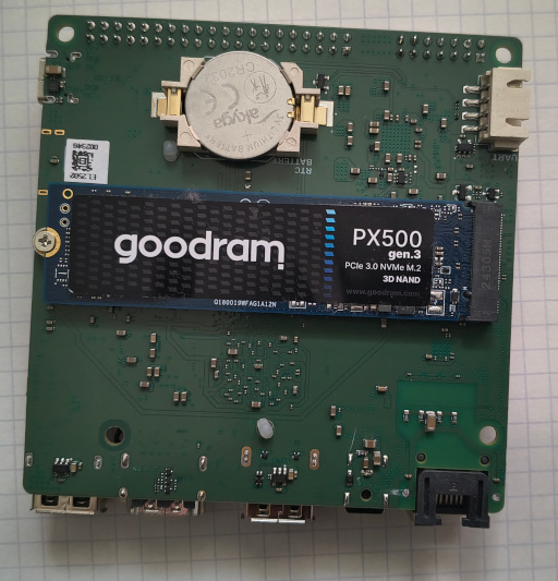 Odroid M2 with NVME disk (2280 format)