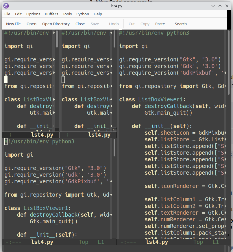 Arbitrary frame splitting